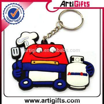 Artigifts promoción personalizado 3d pvc llavero